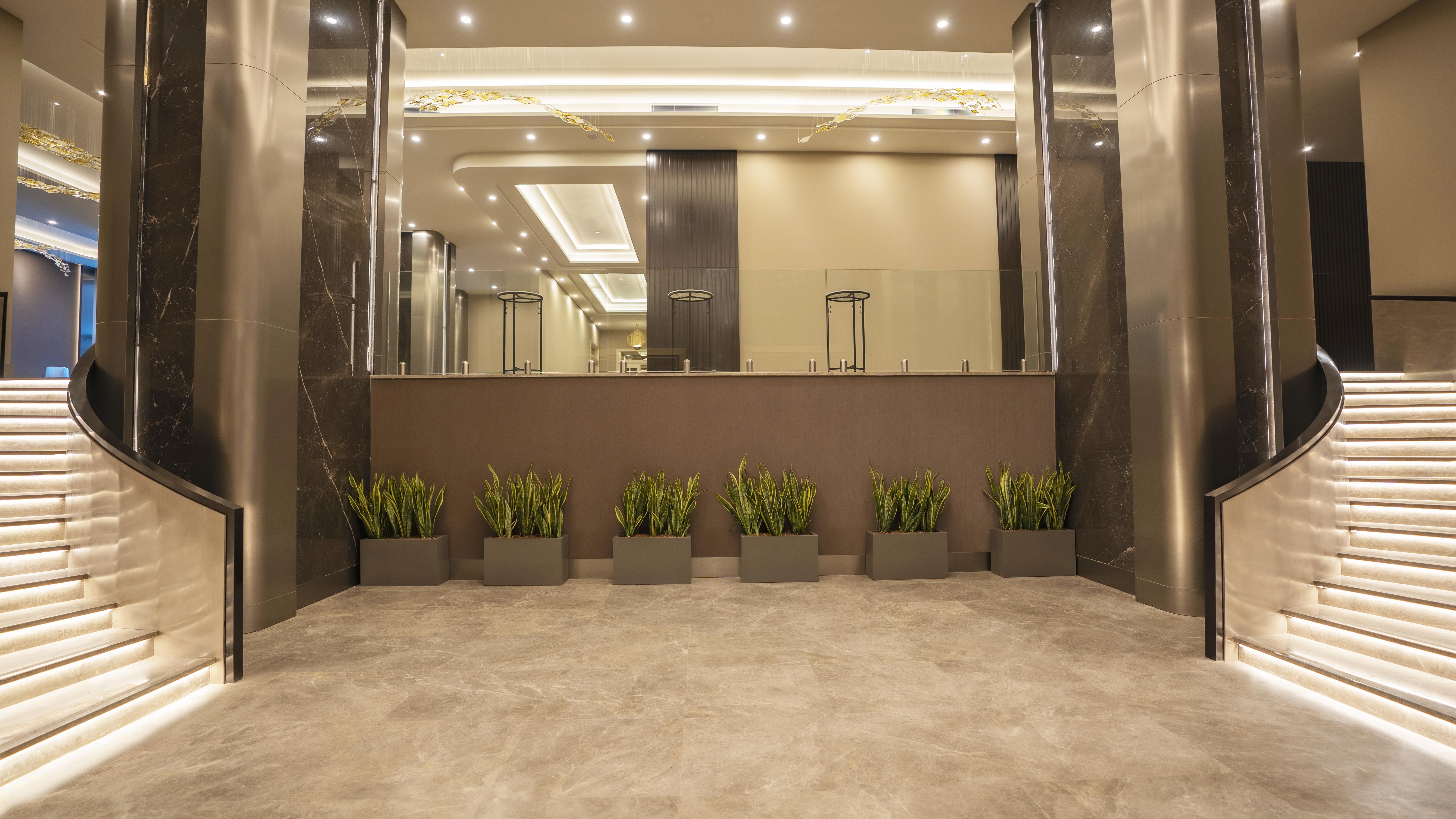 Sofitel Istanbul Taksim Hotell Exteriör bild Lobby